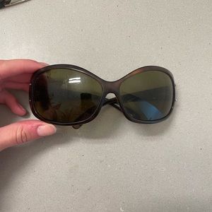 PRADA BUG EYE TORTE SUNGLASSES